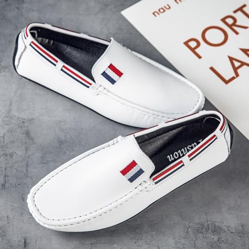 Mens Driving Shoes Penny Loafers Slipon Shoes Suitable for Daily Leisure Outdoor Walking and Formal Occasions2