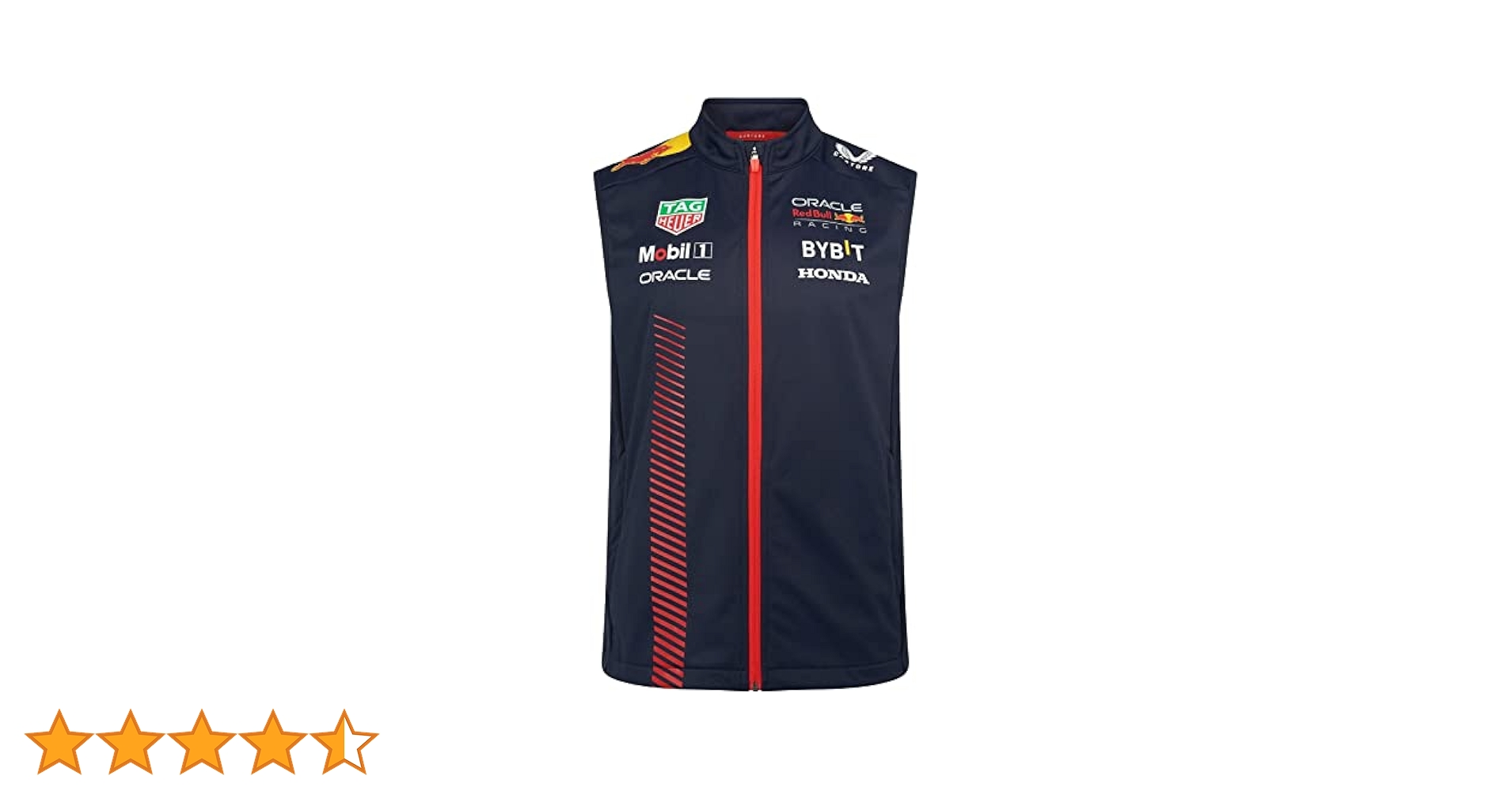 Red Bull Oracle Racing Official Teamline Vest, Unisex