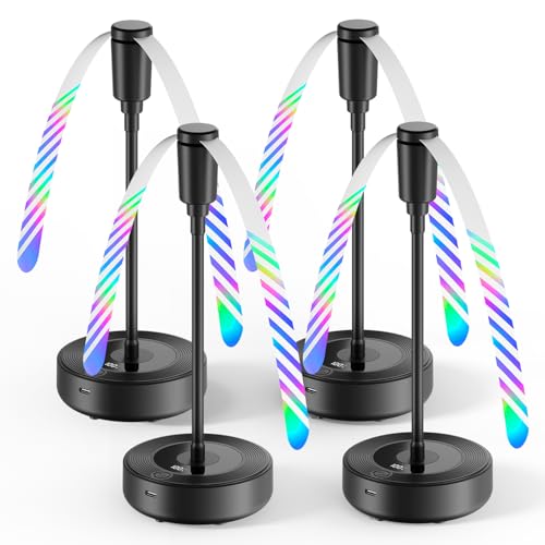 TriPole Fly Fans for Tables, 2000mAh Rechargeable...