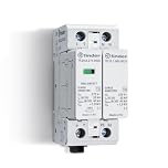 Finder Scaricatore di Sovratensione Tipo 2 7P.22. Protegge da da sovratensioni indotte e di manovra. Per sistemi TT e TN-S monofase con neutro. Protezione varistore L-N + spinterometro a gas N-PE