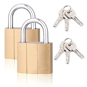 Eteamcan MT0086 Vorhängeschloss 2er Set