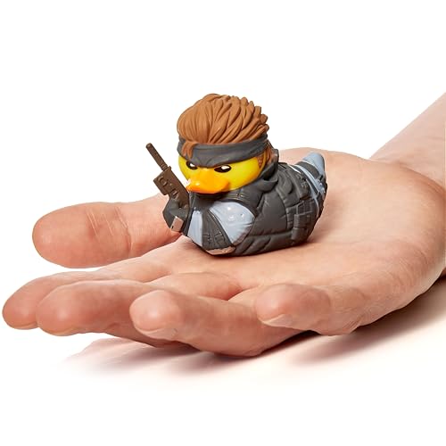 TUBBZ Mini: Metal Gear Solid – Solid Snake Figurine en Vinyle De Mini Canard en Cosplay