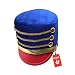 Deluxe Toy Soldier Hat, Multi, One Size Blue/Red