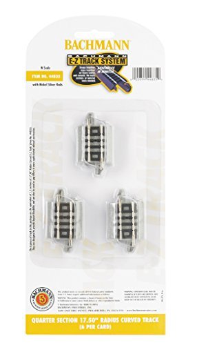 Bachmann E-Z Track N rails courbe 44,5cm indispensables pour éviter les déraillements