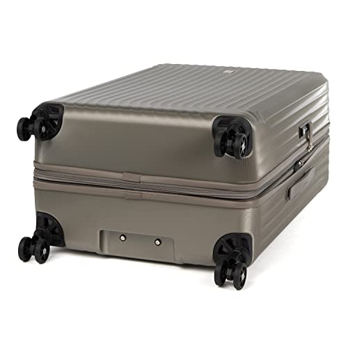 Travelpro Maxlite Air Hardside Expandable Luggage, 8 Spinner Wheels, Lightweight Hard Shell Polycarbonate, Champagne, Checked-Large 28-Inch #TOP2