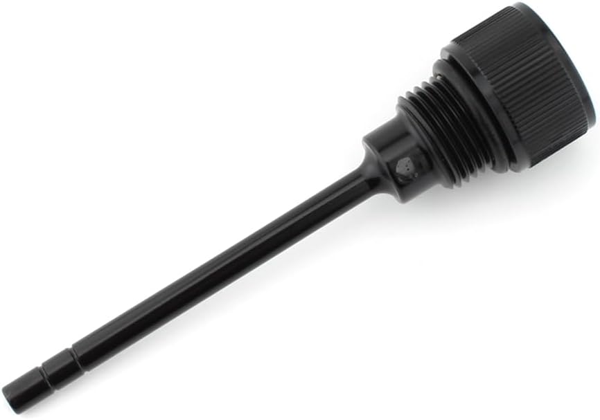 Dreamseek Dipstick Transmission Oil Fill Plug for Harley Davidson Softail Fat Bob Street Glide Electra Glide Road King 2006-2019 Motorcycle Engine Oil Fluid Level Dipstick Black