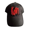 Korn Baseball Cap Band Logo Official Black Unisex Strapback One Size #1