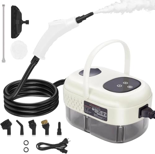 Steam Cleaner,2500W Handheld Steam Cleaner, High Pressure Steamer for Cleaning, Portable Steam...