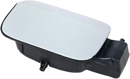 Miniatura 3 de 561809857EGRU 561809857FGRU Tapa de llenado de tanque de combustible Tapa de puerta compatible con VW Passat 2012-2014 2015 2016 2017 2018 Blanco ABS