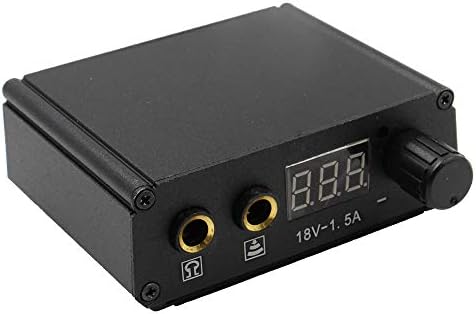 Tattoo Power Supply, Tazay Dual Digital LCD Design Tattoo Power Supply Multifunctional Tattoo Machine Power Supply Kit for Tattoo Machine Gun Foot Pedal Tattoo Supply