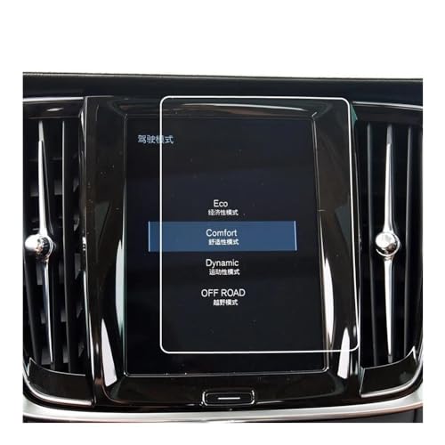 Verre trempé anti-rayures pour écran GPS Volvo V90 2018 2019 2020 sans bulles