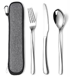 MURRI&MURRDI Set de couverts pour 1 personne, set de couverts réutilisables de...