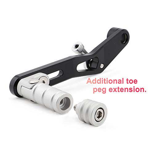 BarBaren Motorcycle Shift Levers Folding Gear Shifter Pedal For Yamaha MT-07 14-18 FZ-07 15-18