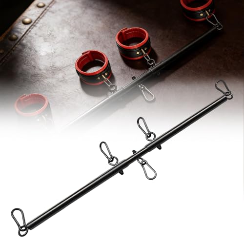 HoldOneLight Barre d'écartement extensible robuste – Barre d'exercice en acier inoxydable | Équipement de yoga, pilates et gym à domicile | Équipement de sport...