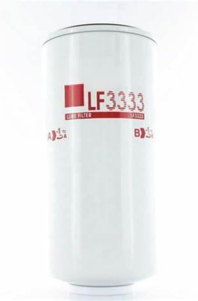 LF3333 Full-Flow Spin On Lube Filter Replaces Cummins 298670 961172, Liebherr 8779663, New Holland 31133, Komatsu X6002111230 CU299670, Donaldson P551670 (1 pc)