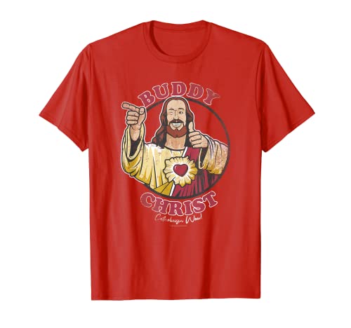 Photo de Jay and Silent Bob Buddy Christ Circle Portrait T-Shirt