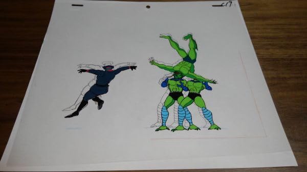 Amazon.co.jp: セル画 FB-09 キン肉マン 東映 アニメ まんがまつりセル