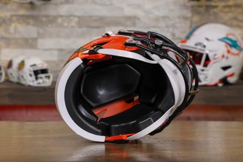 Bengals Mid-Size SpeedFlex Helmet - with Free USA Flag Decal - Green Gridiron