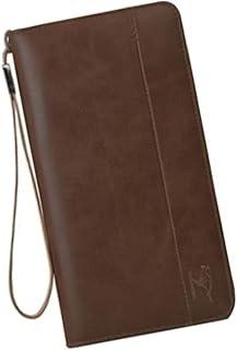 شنطه يد جلد، من كانغارو، بني