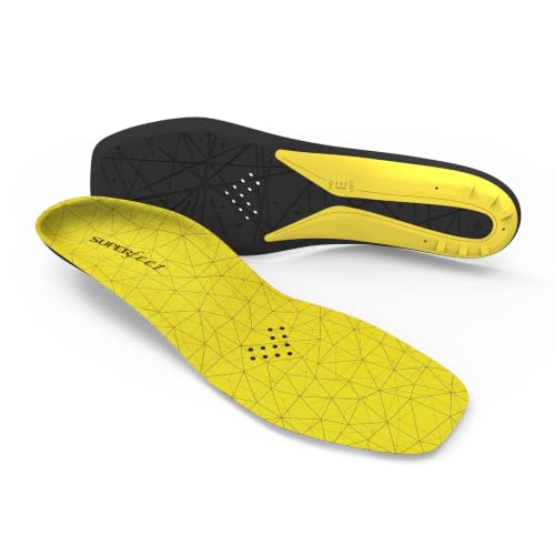 Superfeet Hockey Cushion Insoles for Hockey Players with Arch Support...