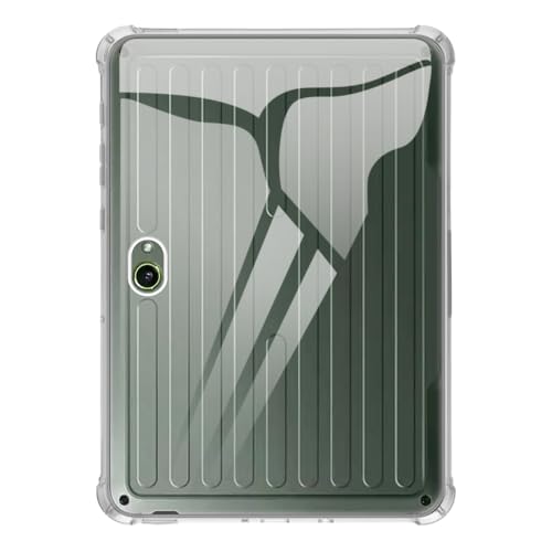 Shantime Case Compatible with Samsung Galaxy Tab Active Pro SM-T547 LTE 10.1 2019 Case, Ultra Slim Soft Flexible TPU Skin Shockproof Bumper Anti-Yellowing Back Cover Shell (Clear)