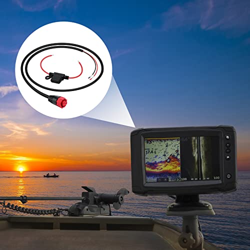 Power Cable Replacement For Boating Equipment, 4 Ft Cable Length, Compatible With Hds/Mark/Elite/Hook #TOP6