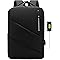 Mochila Executiva Masculina para Notebook 15.6” com Saída USB, Zíper Impermeável e Design Slim Ergonômico – Mochila de Trabalho, Viagem e Estudos