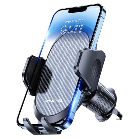 Miracase Car Phone Holder with Metal Hook Cover