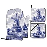 Lavables à la main : Ces maniques et dessous-de-plat sont faciles à nettoyer, lavables à la main à l'eau froide et passent au sèche-linge à basse température. Le rembourrage intérieur en coton ne s'échappe pas après le lavage grâce à des coutures solides.