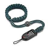 Camera Wristband Photographer Adjustable Quick Release Camera Hand Strap for All Cameras, Micro Single, Fashion Wristband (Lake)