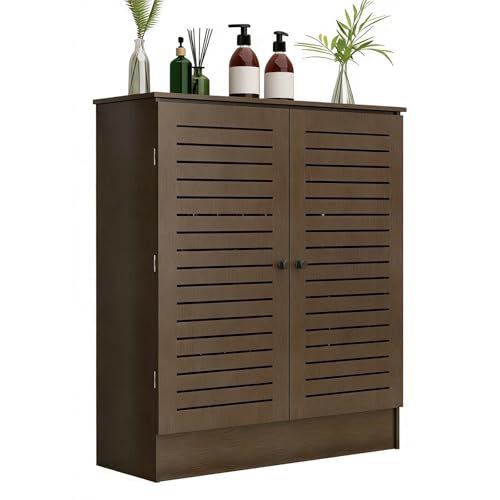 Cubre Radiadores Moderno con 2 Puertas Cubre Radiador para Suelo Radiante Estructura de Antorcha y Espiga Cubreradiador para Salón Dormitorio Pasillo Fácil Instalación(60x70x20cm)
