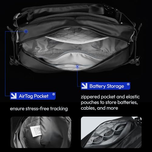 Image of ULANZI 9L Camera Sling Bag, Water-Resistant Camera Case with Tripod Holder