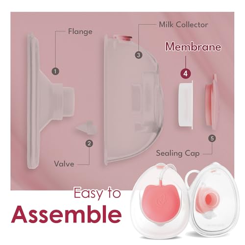 Image of Nenesupply Membranes for Handsfree Wearable Collection Cups. Work with Nenesupply Handsfree Wearable Collection Cups Only. Made of Food Grade Material. Handfree Pumping. BPA Free.
