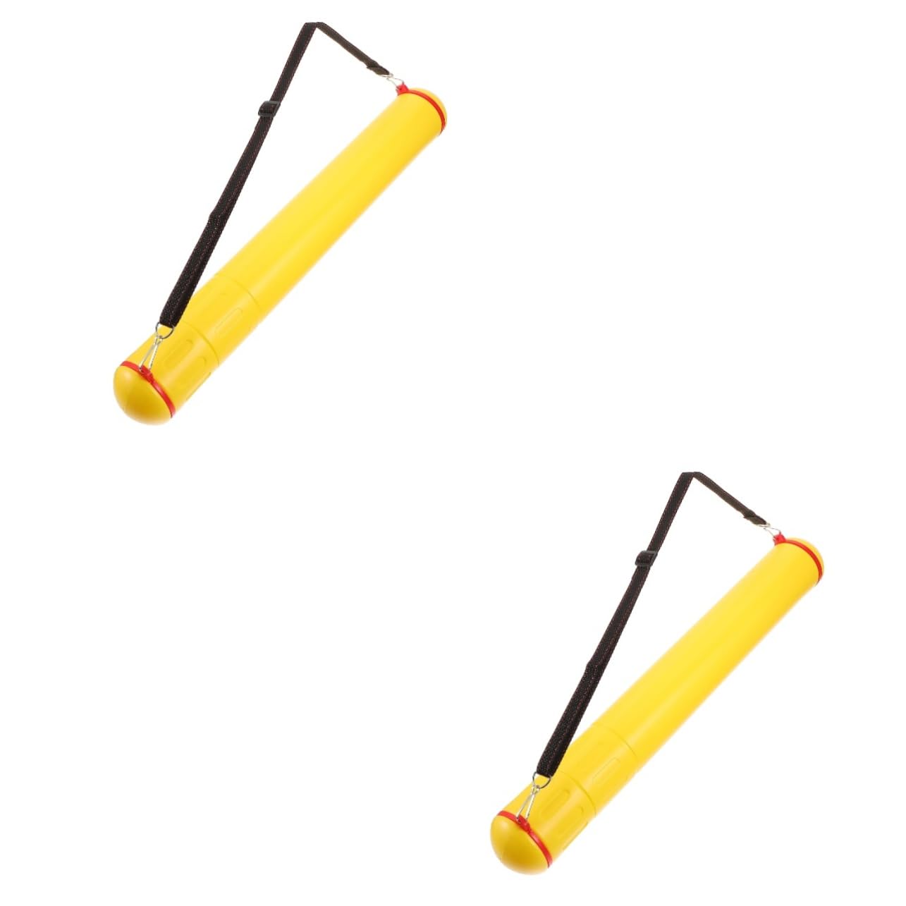 NUOBESTY 2pcs Strong and Versatile Poster Tube Telescopic Storage Tube for Artwork Documents Outdoor Transport Shoulder Strap