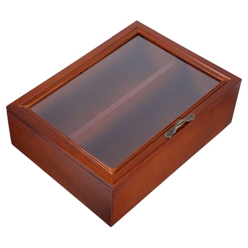 UKCOCO Vitrina de Madera Pequeña Puerta...