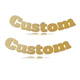 LSDINDF Name Earrings Personalized, Customize Your Own Earring with Name, Customize Sterling Silver Name Stud Earrings,Custom Jewelry Gifts For Women.