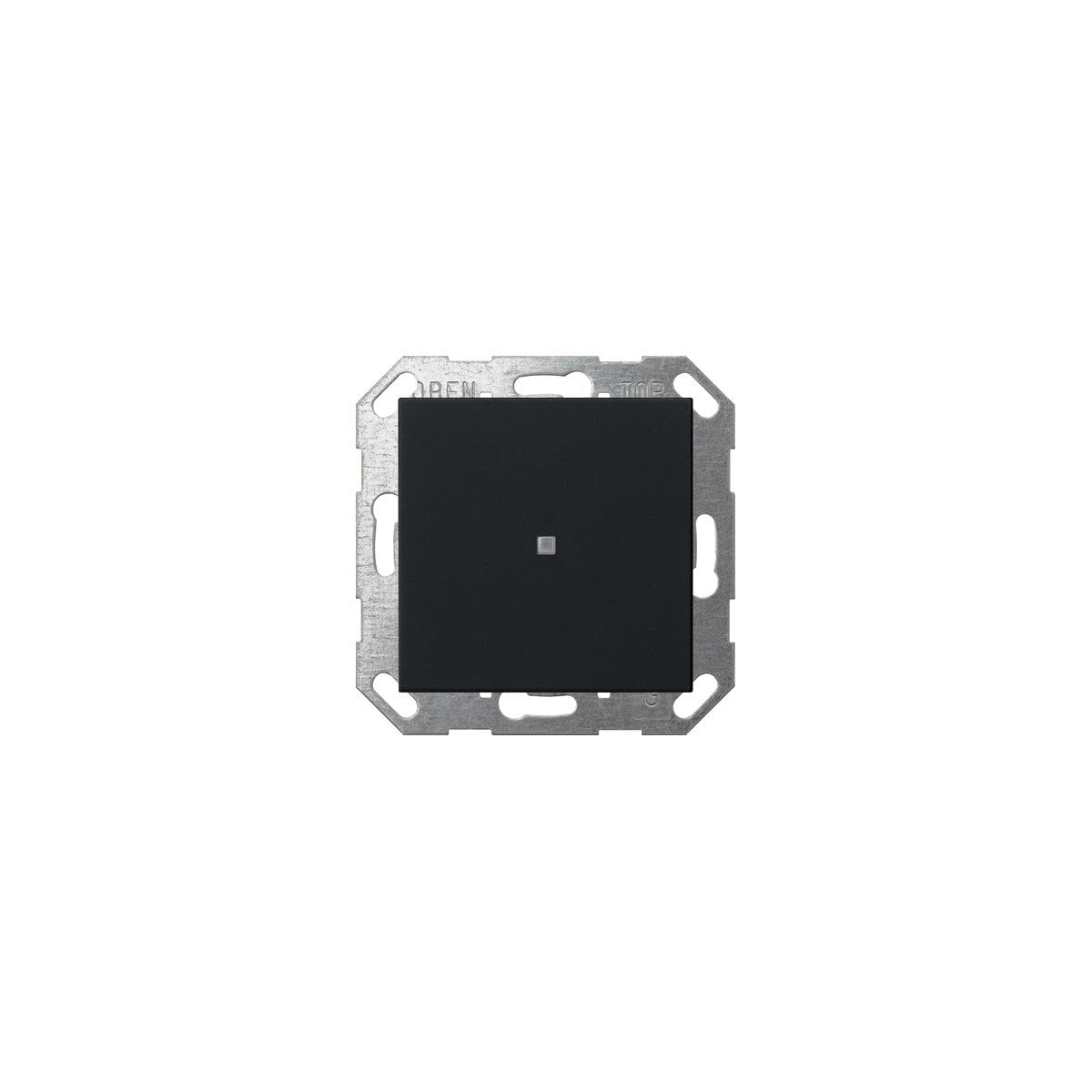 GIRA 5171005 KNX Taster, Wippe 1fach, System 55, Mattschwarz