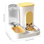 Auto Pet Feeder, Dog Water Dispenser, Cat Feeding Station, 2 in 1 Food and Water Design, Removable Bowl for Freshness, Home Feeding Solution, 10.83x10.71x10.24 – Bild 3