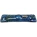 Mezuzah - Art Glass Mediterranean Sea Design - GIFT BOX and Non-Kosher Scroll INCLUDED. Great Mezuzah for Any Home. Bar or Bat Mitzvah Gift, Wedding, House Warming Indoor or Outdoor Use