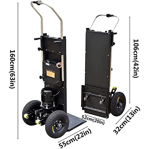 Carretilla eléctrica para subir escaleras 220Kg miniatura 2