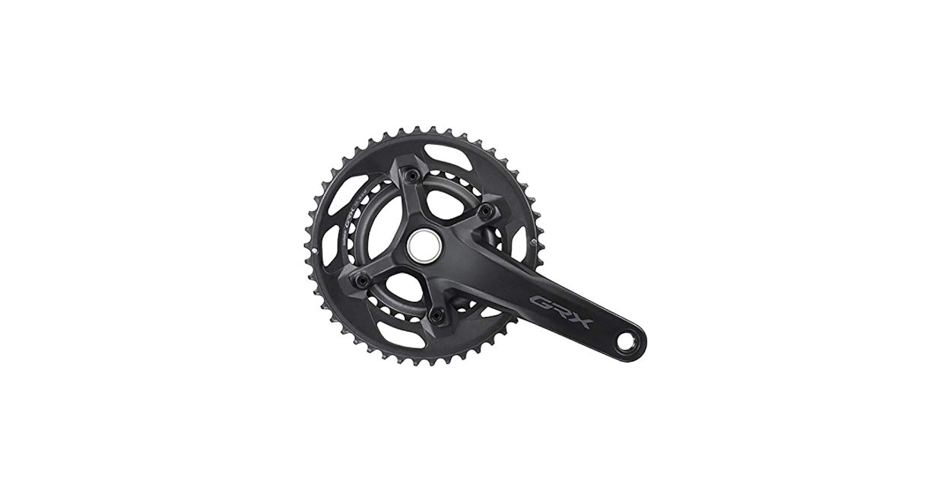 GRX クランクセット Rx600 10s　46-30　170mm ブラック Amazon.com: Shimano GRX FC-RX600 GRX chainset 46/30, Double