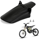 XINGWU Rear Shock Fender for Surron Light Bee X Segway X160/X260 Rear Mudguard Protector Wheel Fender for Surron Part Ebike Accessories Black