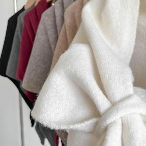 Women'S Solid Color Shawl, 2025 New Wraps Elegant Solid Color Open Front Poncho Cape, Wraps Cardigan Cape4