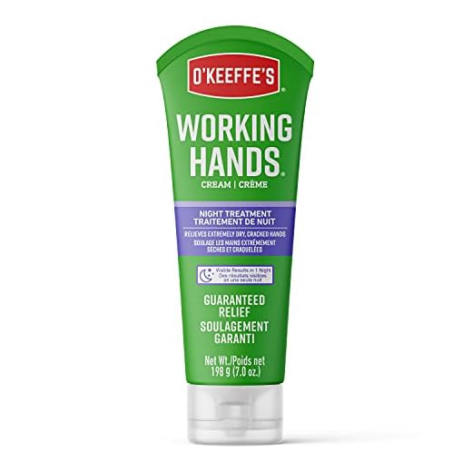 O'Keeffe's Working Hands Night Treatment Hand Cream, 7 oz Tube, (Pack of 1)