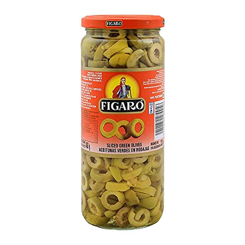 Image of Figaro Sliced Green Olives & Pitted Green Olives, 31.75 oz ℮ 900 g, Variety Pack (Pack of 3)