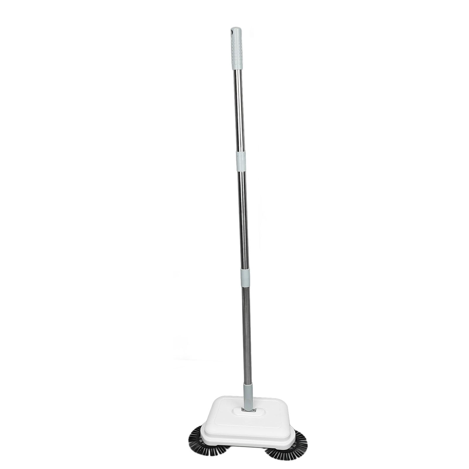 Akozon Balai à Main 2 en 1 Efficace à 360°, Vadrouille Compacte pour Le Nettoyage Humide et Sec sur Sols Durs – Nettoyeur Manuel Pliable pour Maisons et Bureaux
