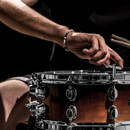 4 Stück Drum Keys Drum Tuning Key Continuous Motion Speed Key Drum Wrench kit - 3 T-type Drum Wrench + 1 Z-type Drum Wrench Percussion Instruments Parts for Drummers Stimmschlüssel