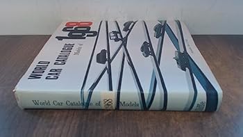 Hardcover World Car Catalogue 1968 Book