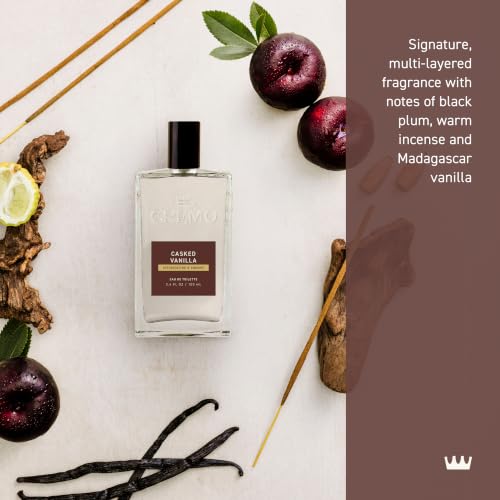 Image of Cremo Cologne for Men, Casked Vanilla, 3.4 Fl Oz