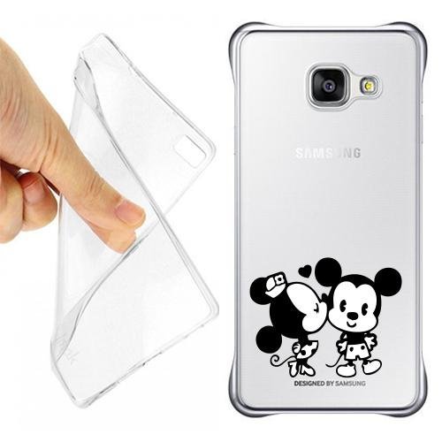 Custodia Cover Case Mickey Innamorato per Samsung